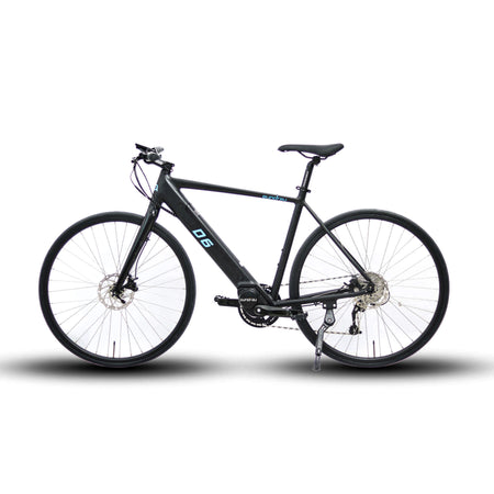 Mid Motor & Torque Sensor This is the first commuter e-bike to incorporate a mid-motor and a torque sensor in it’s design. Having these will make your riding experience more exciting, letting you travel further, and allow you to go faster in comparison to the average road bicycle.