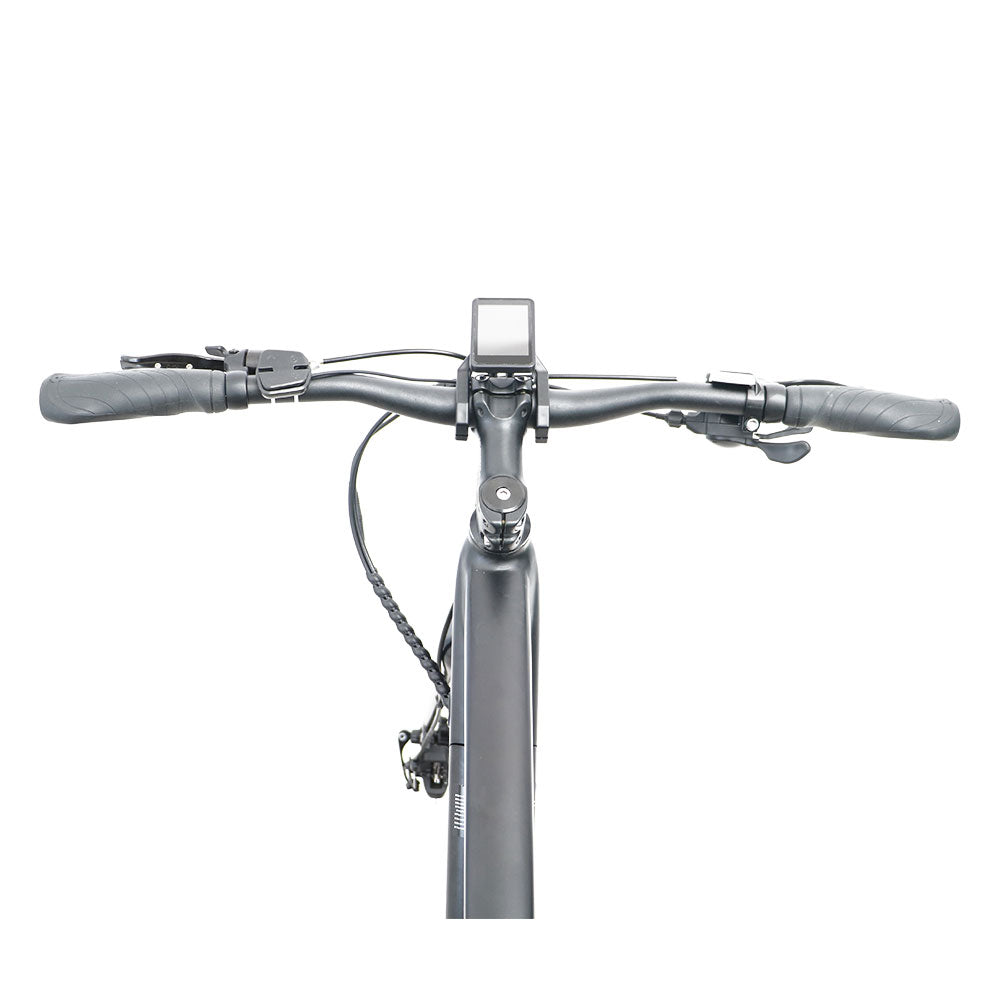 Flat Road Handlebar The flat handle bar makes steering much easier, and more accurate, even with a lower price