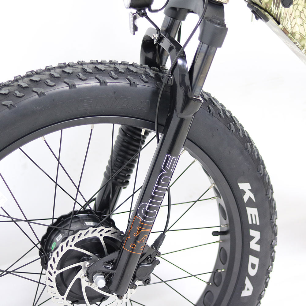 RST Suspension Fork Absorbing a lot of jarring bumps and shocks on rugged routes, the RST fork helps maintain your energy, helping you focus on riding better and faster