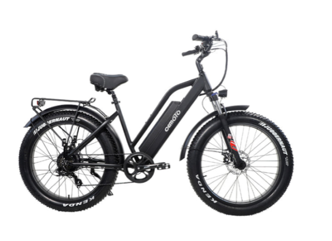 CEMOTO MODEL B31A 26" STEP THROUGH FAT TIRE BIKE 500W FREE SHIPPING